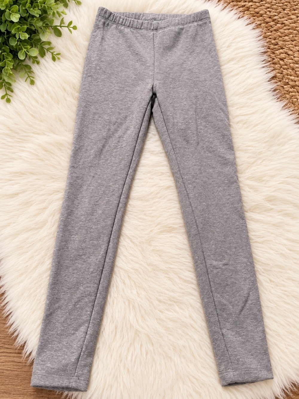 Cat & Jack Gray Kids Stretch Leggings
